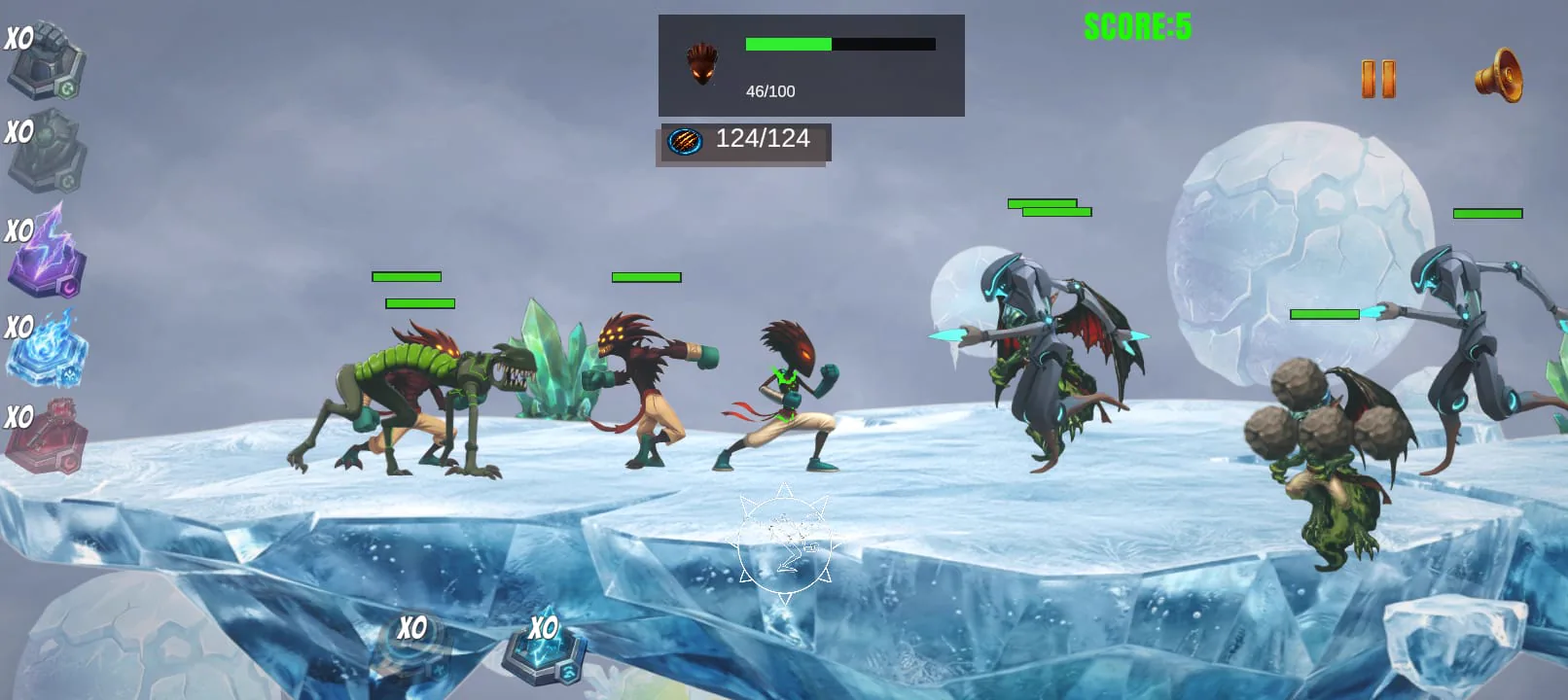 Galactic Warrior — capture de gameplay 9